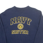 SOFFE US Navy Sister Womens Sweatshirt Blue USA S
