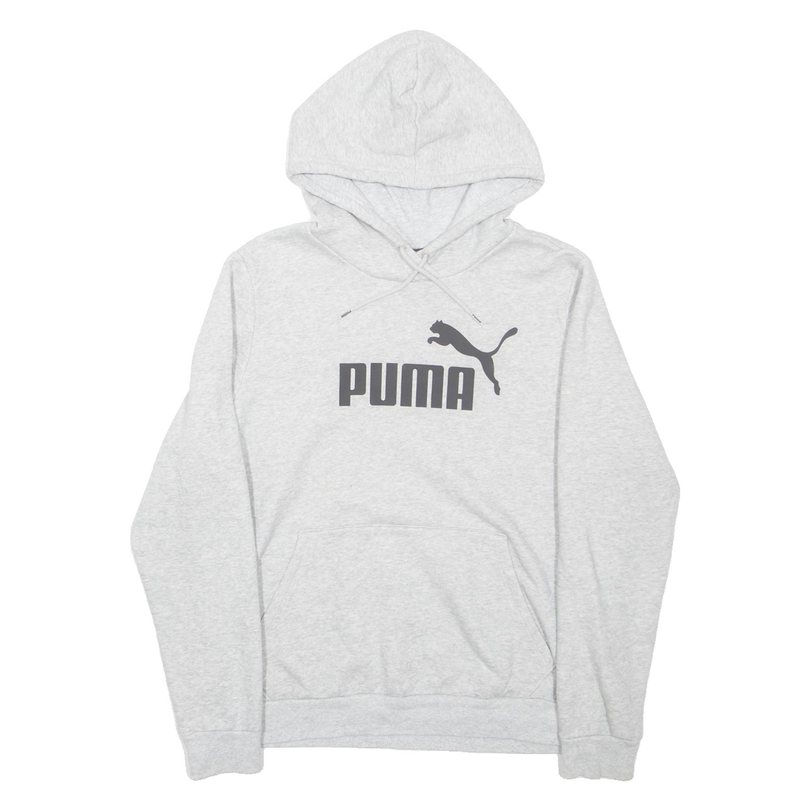 PUMA Mens Grey Hoodie L