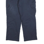 DICKIES Mens Cotton Blend Navy Relaxed Straight Trousers W40 L30 Cargo Zip