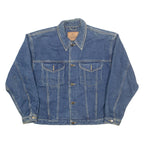 LIZWEAR Womens Denim Jacket Blue UK 10
