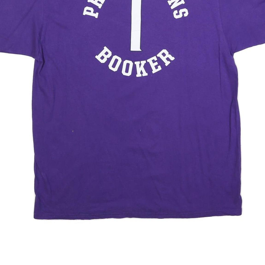 FANATICS Mens Purple Phoenix Suns Basketball T-Shirt XL Short Sleeve Crew Neck