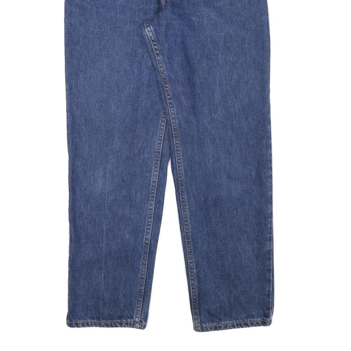 LEVI'S Womens Denim Blue Slim Straight Jeans Cotton Blend W29 L28 Classic