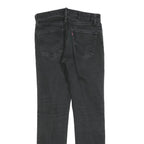 LEVI'S 511 Slim Mens Jeans Black Slim Skinny Denim W31 L32 Classic Cotton Blend