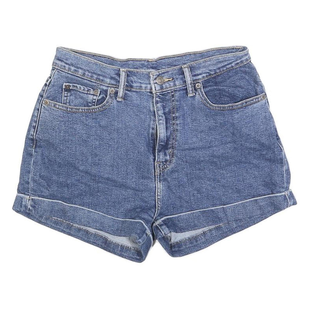 LEVI'S Womens Denim Blue Casual Shorts M W29 Classic Cotton Blend