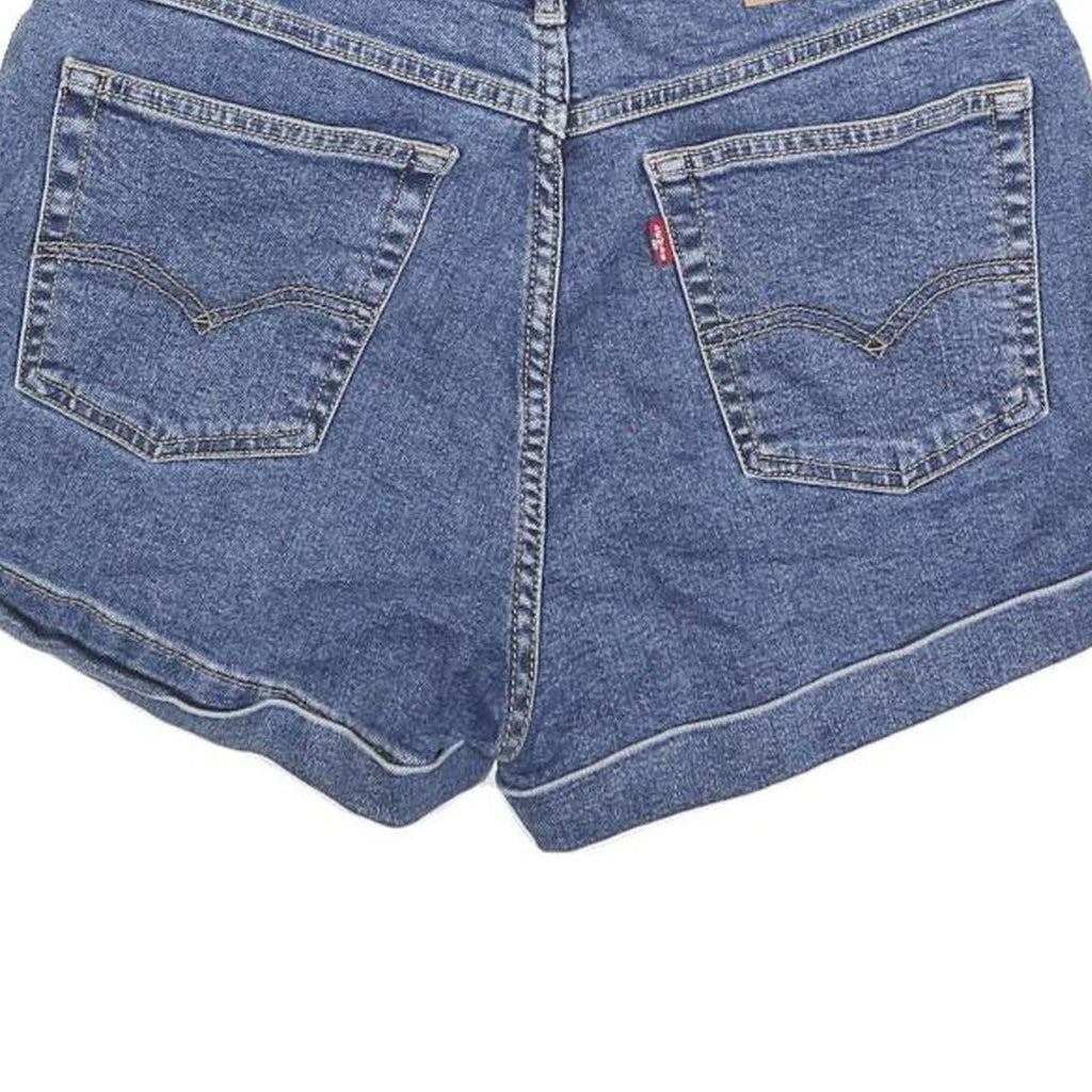 LEVI'S Womens Denim Blue Casual Shorts M W29 Classic Cotton Blend