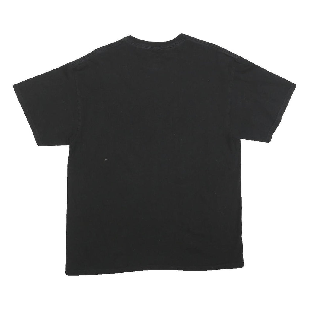 MAJESTIC Mens Black All Star Game Graphic T-Shirt L Short Sleeve Crew Neck