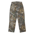 WRANGLER Real Tree Womens Regular Fit Straight Leg Denim Camouflage W27 L29