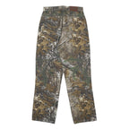 WRANGLER Real Tree Womens Regular Fit Straight Leg Denim Camouflage W27 L29