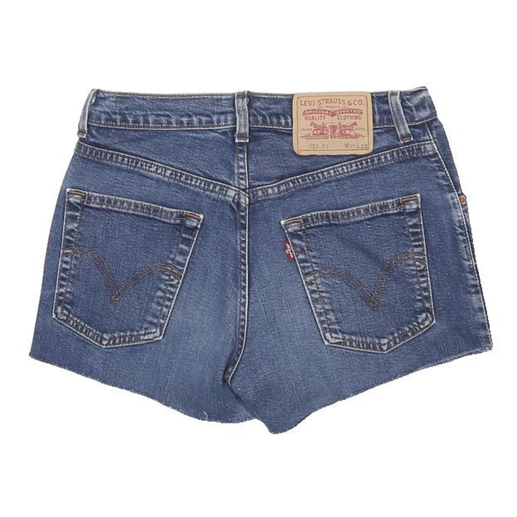 LEVI'S Womens Denim Blue Casual Shorts S W27 Cotton Blend
