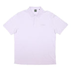 BOSS Mens Lilac Plain Short Sleeve Polo Shirt 2XL Cotton Blend Casual