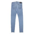 LEE Mens Slim Fit Skinny Blue Cotton Blend Jeans W29 L34 Zip Closure