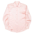 Womens Shirt Pink Collared Long Sleeve UK 14