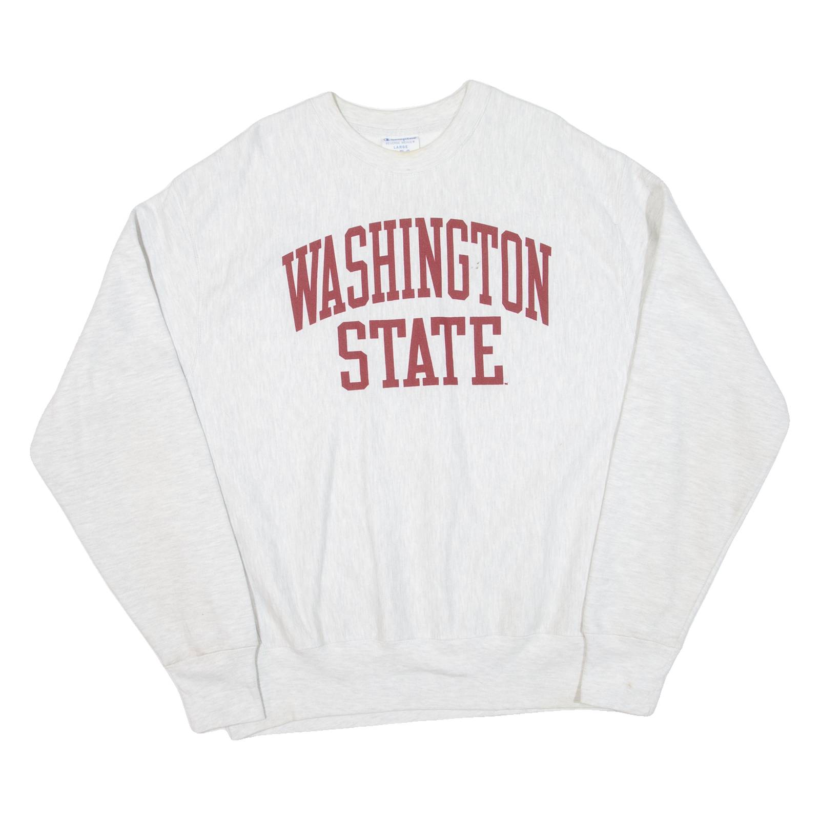 CHAMPION REVERSE WEAVE Washington State Mens Sweatshirt Grey USA M