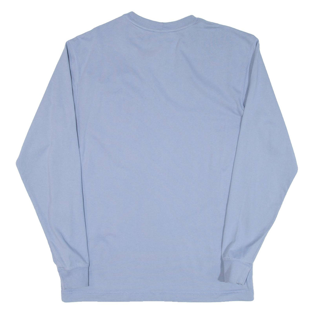 CARHARTT Pennant Midstream L.l.c Mens T-Shirt Blue Long Sleeve USA S