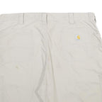 CARHARTT Mens Shorts Beige Casual Cotton XL W40 Workwear Utility Pockets