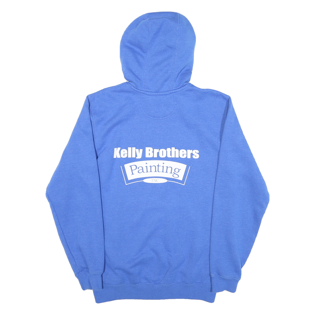 CARHARTT Mens Blue Kelly Brothers Painting Pullover Hoodie S Workwear Casual