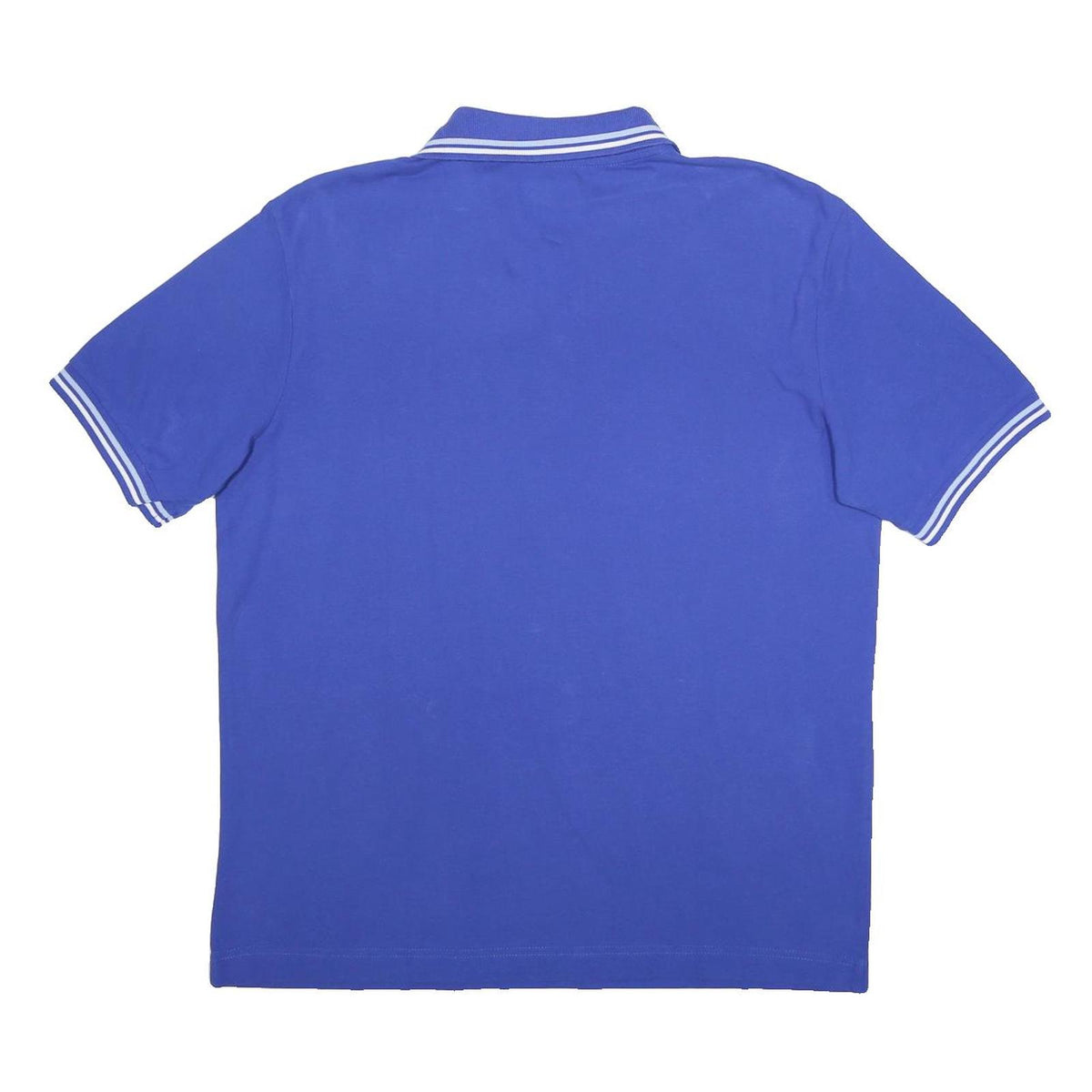 KAPPA Mens Blue Polo Shirt XL Logo Embroidered Short Sleeve Cotton Casual
