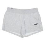 PUMA Womens Casual Shorts Grey Relaxed XL W36