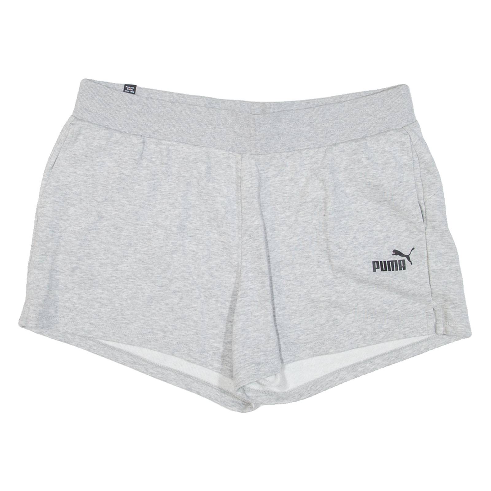 PUMA Womens Casual Shorts Grey Relaxed XL W36