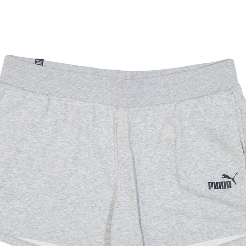 PUMA Womens Casual Shorts Grey Relaxed XL W36