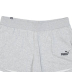 PUMA Womens Casual Shorts Grey Relaxed XL W36