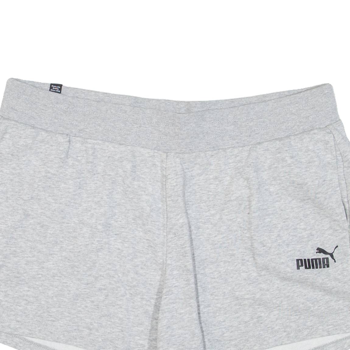 PUMA Womens Casual Shorts Grey Relaxed XL W36