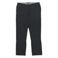 ROHAN Womens Black Regular Fit Straight Leg Trousers W36 L33 Lightweight Zip