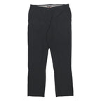 ROHAN Womens Black Regular Fit Straight Leg Trousers W36 L33 Lightweight Zip