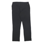 ROHAN Womens Black Regular Fit Straight Leg Trousers W36 L33 Lightweight Zip