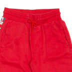 FILA Mens Casual Shorts Red Relaxed S W25