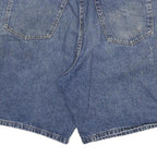 WRANGLER Mens Denim Blue Casual Shorts 2XL W33 Cotton Blend Classic Fit