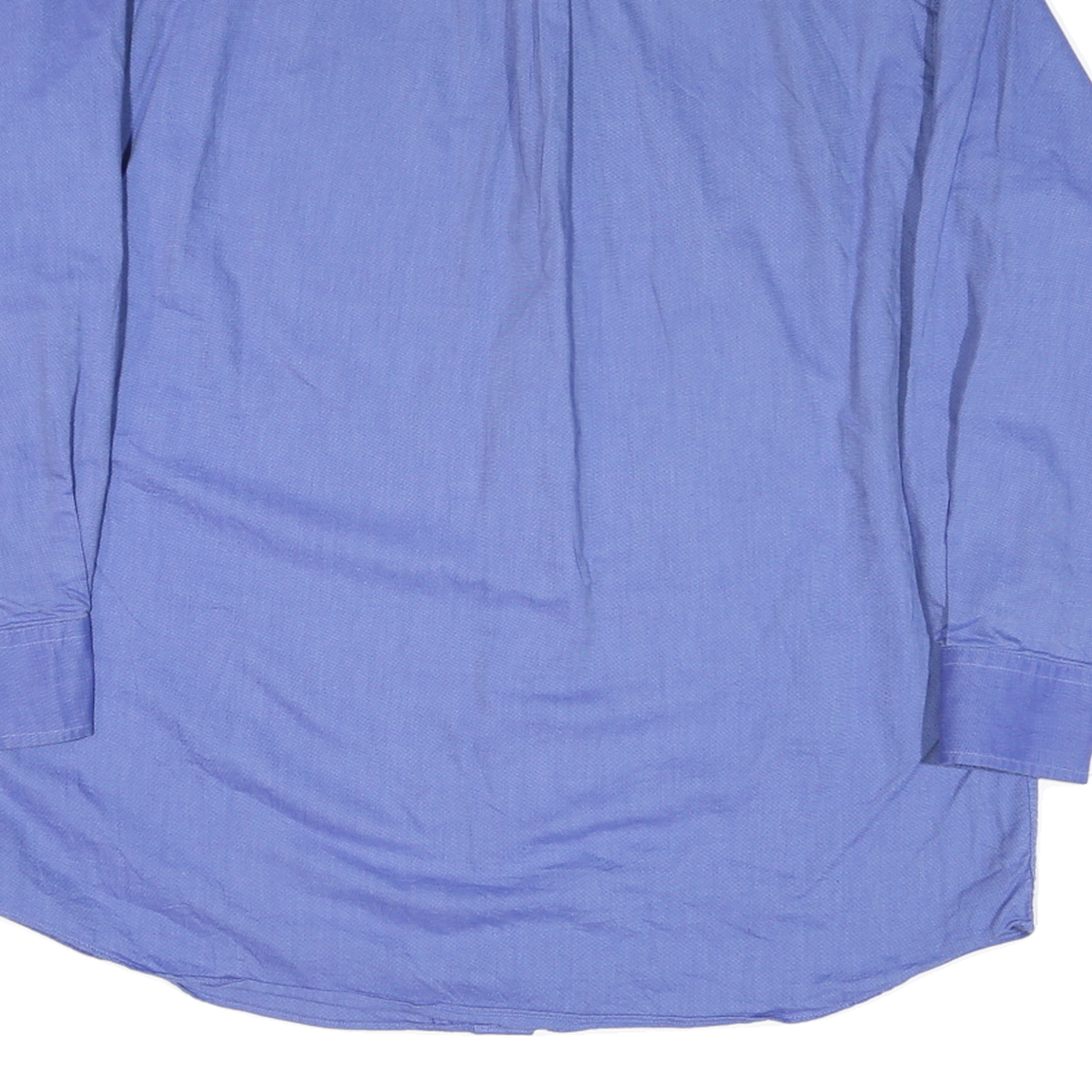 TOMMY HILFIGER Mens Blue Casual Shirt L Button Down Pocket Cotton Blend Classic