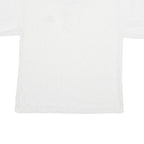 TIMBERLAND Mens White Cotton Blend Polo Shirt L Classic Logo Embroidered