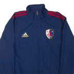 ADIDAS Mens Track Jacket Blue M