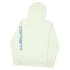 CARHARTT Mens White Hoodie M Cotton Blend Pullover Logo Print Casual
