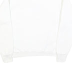 DUCK HEAD Womens White Sweatshirt L Cotton Blend Crew Neck Classic Logo