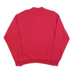 FREEZE Womens Red Here Is Your Mistletoe Kiss Me Crew Neck L Sweatshirt