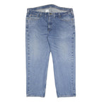 CARHARTT Mens Jeans Blue Regular Straight Denim Medium W44 L30 Classic Cotton