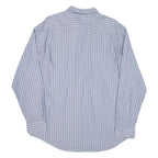NAUTICA Mens Shirt Blue Striped Long Sleeve L