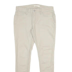 LEVI'S 535 Super Skinny Womens Jeans Beige Slim Jeans Denim W31 L30 Cotton Blend