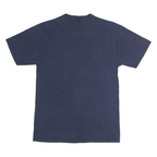 RUSSELL ATHLETIC Mens Blue Auburn Football Graphic T-Shirt S Short Sleeve Crew