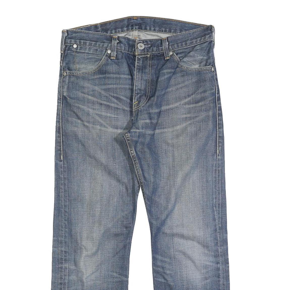 LEVI'S Mens Jeans Blue Regular Straight Denim Medium W32 L27 Classic Style Zip