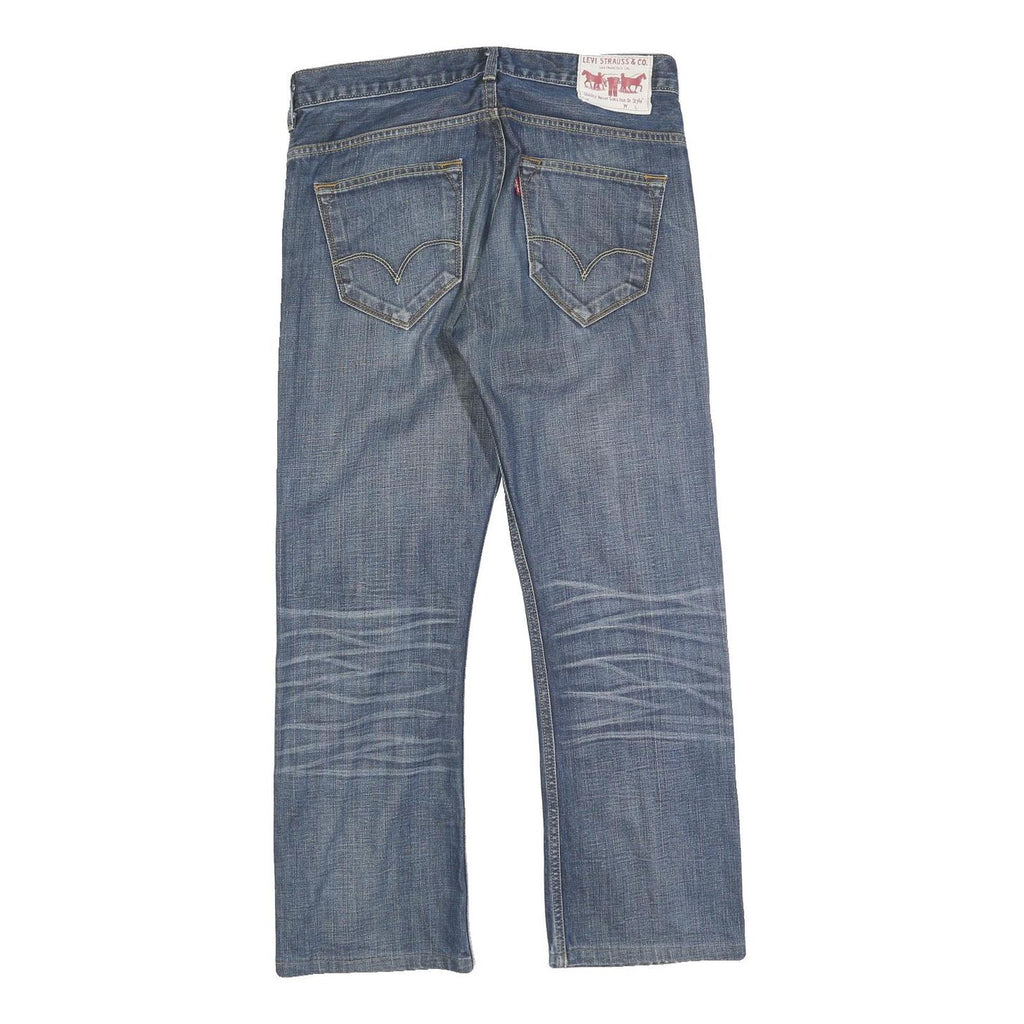 LEVI'S Mens Jeans Blue Regular Straight Denim Medium W32 L27 Classic Style Zip