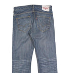 LEVI'S Mens Jeans Blue Regular Straight Denim Medium W32 L27 Classic Style Zip