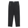 PER UNA Womens Cotton Blend Black Regular Fit Straight Leg Trousers W28 L26