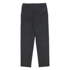 PER UNA Womens Cotton Blend Black Regular Fit Straight Leg Trousers W28 L26