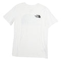 THE NORTH FACE Mens White S Short Sleeve Crew Neck Logo Printed T-Shirt