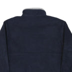 TIMBERLAND Mens Navy Blue Zip Jacket S Polyester Blend Plain Outdoor Casual