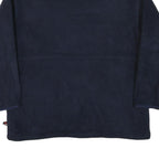 TIMBERLAND Mens Navy Blue Zip Jacket S Polyester Blend Plain Outdoor Casual