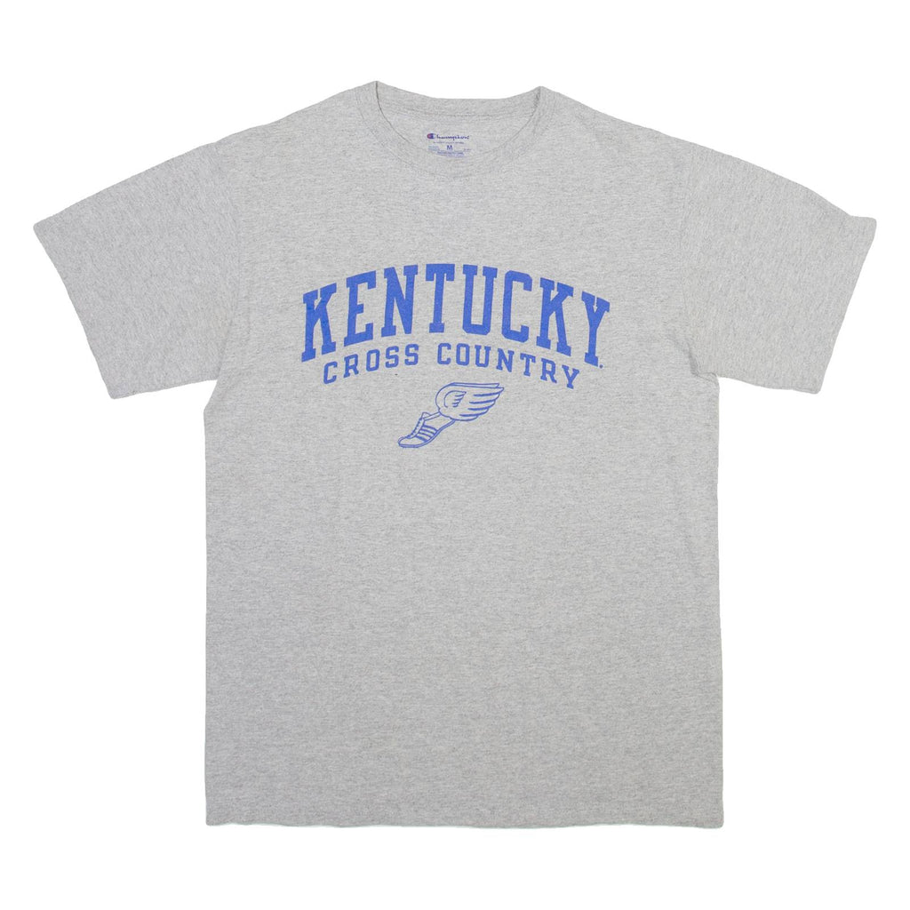 CHAMPION Kentucky Mens T-Shirt Grey USA M